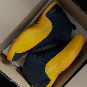 Jordan 12 Retro Black & Yellow